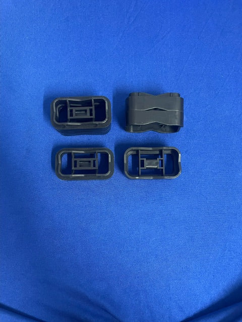 OD-1074 TCP360 Deltec Equiv Acetal Stackable Spacer, Blk, .02 lbs, 100/pk