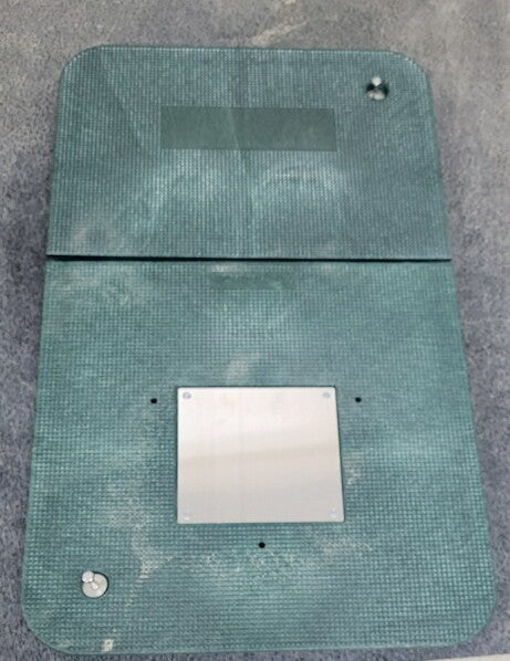 ODSR090AL Handhole Lid Cover Plate with 4 Tap Screws