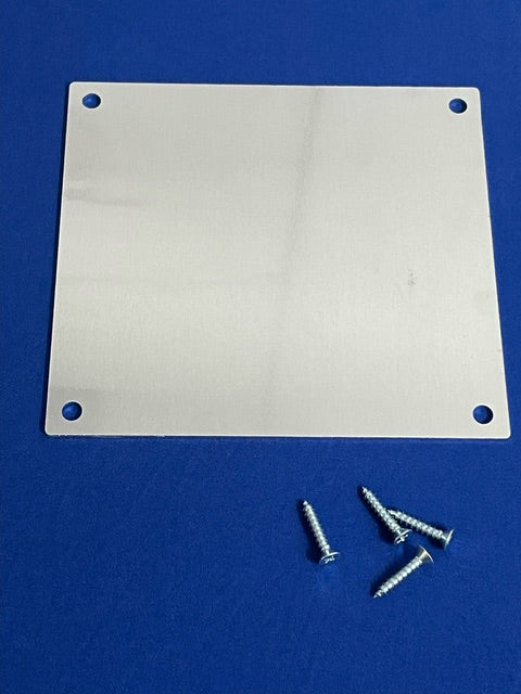 ODSR090AL Handhole Lid Cover Plate with 4 Tap Screws